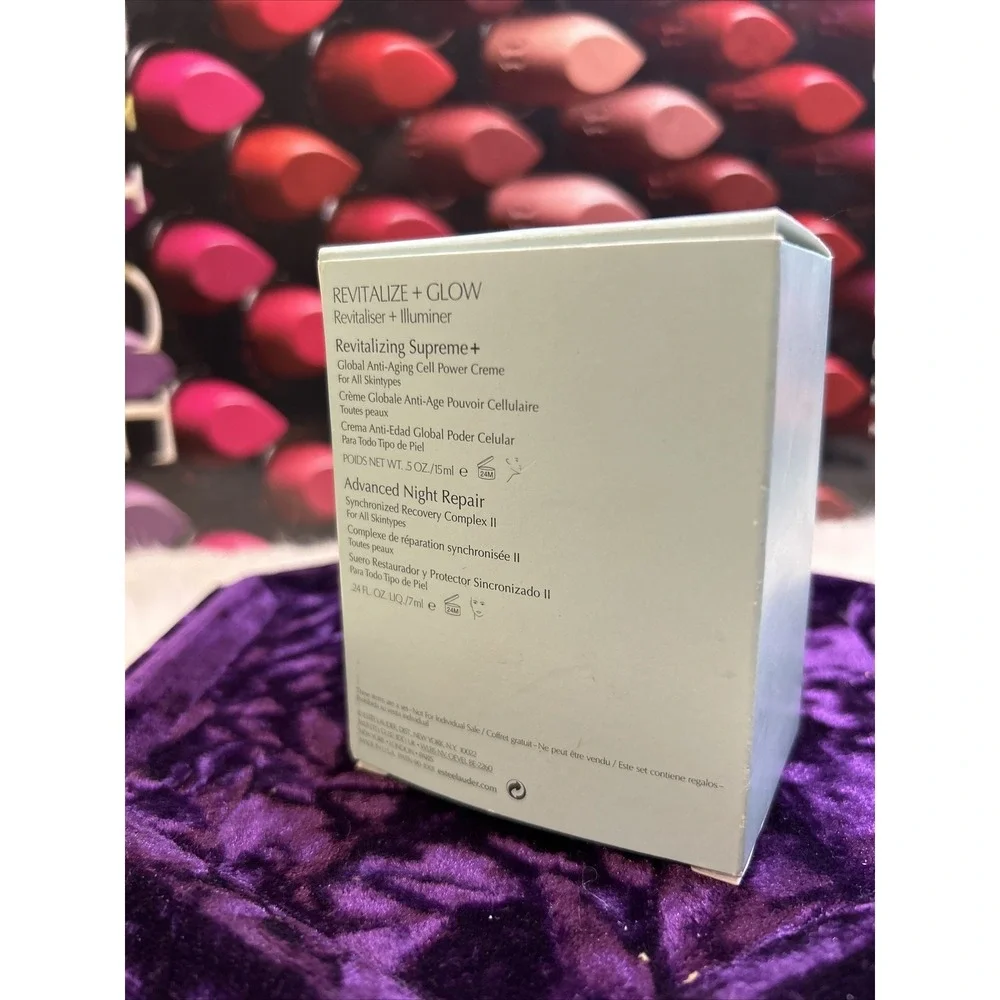 Estee Lauder Revitalize + Glow  Revitaliser + Illuminer